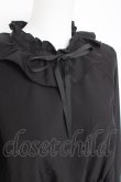 画像3: m petit by misako / フリルペプラムブラウス  黒 Y-26-03-06-115-LO-BL-SZ-ZY (3)