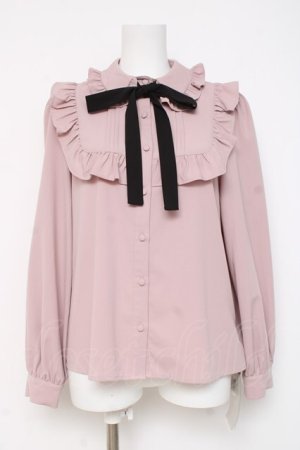 画像: Ank Rouge / フリルブラウス  ピンク Y-26-03-06-122-CA-BL-SZ-ZY
