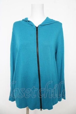 画像: ALGONQUINS / 後ろプリントZIPパーカー F ブルー Y-26-03-06-132-AL-TO-SZ-ZY