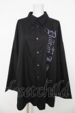 画像1: Deorart / フロントプリント・ モンスターサイズシャツ M ブラック/パープル Y-26-03-06-135-PU-BL-SZ-ZY (1)