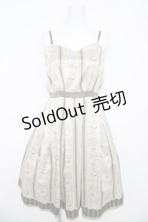 画像: axes femme POETIQUE / アンティークカトラリーワンピース  イエロー Y-26-03-06-147-AX-OP-SZ-ZY