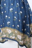 画像3: axes femme / Mulhouse Collection フラワーパネル柄イレヘムワンピース  紺 Y-26-03-06-150-AX-OP-SZ-ZY (3)