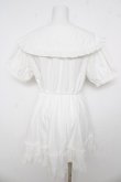 画像2: merry jenny / リボンフレアミニワンピース F ホワイト Y-26-03-06-194-LO-OP-SZ-ZY (2)