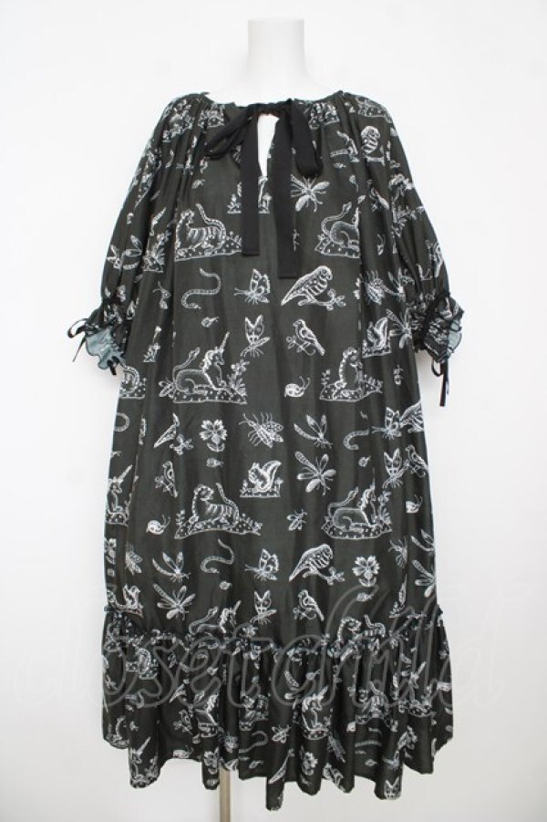 画像1: microcosm / Millicentロングドレス M グリーン Y-26-03-06-202-PU-OP-SZ-ZY (1)