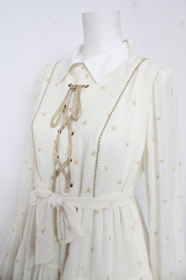 画像3: Angelic Pretty / Dreamy Stellarティアードワンピース  アイボリー Y-26-03-06-203-AP-OP-SZ-ZY (3)