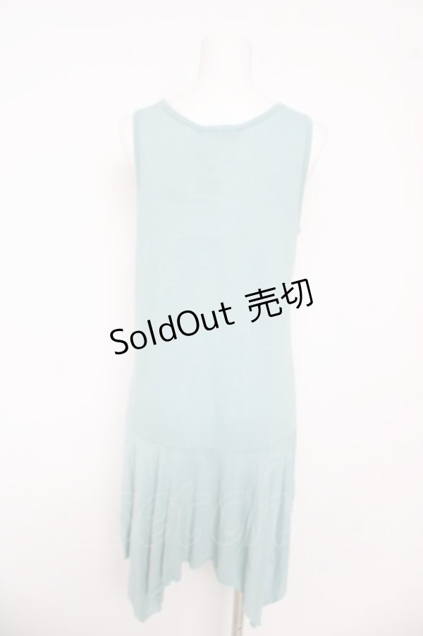 画像2: ALGONQUINS / ドットローズpt変形ロングタンク F サックス Y-26-03-06-205-AL-TO-SZ-ZY (2)