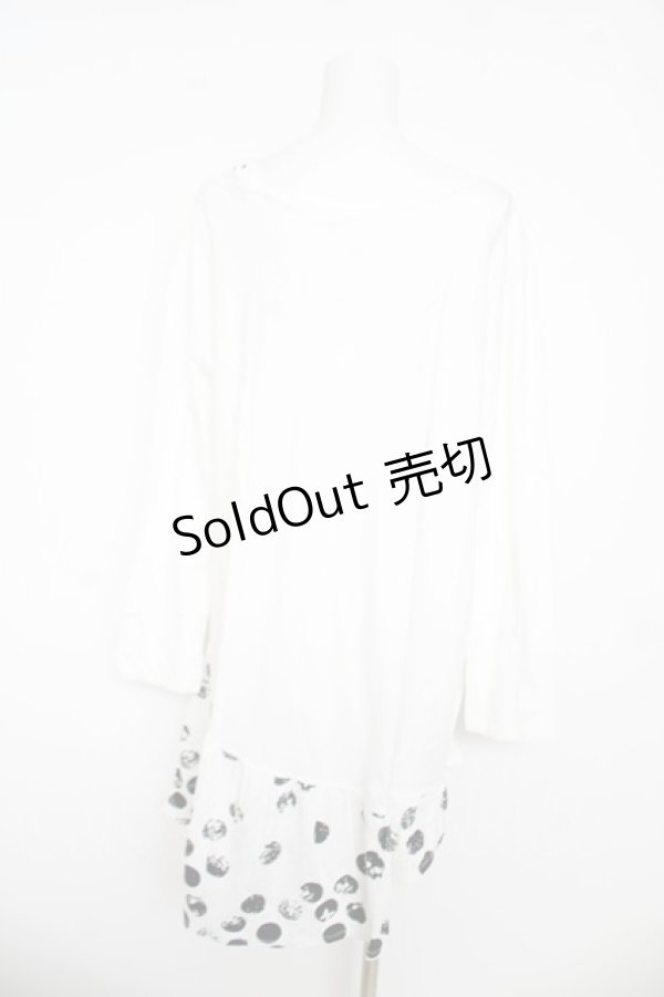 画像2: PUTUMAYO / ドットスカルptカットワンピース  オフシロ Y-26-03-06-206-PT-OP-SZ-ZY (2)