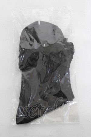 画像: axes femme kawaii / 透かしレースアップ柄ソックス  黒 Y-26-03-06-025-AX-ZA-SZ-ZY