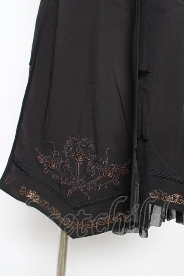 画像4: Ozz oneste / ネックチョーカーワンピース  黒 Y-26-03-06-213-OO-OP-SZ-ZY (4)