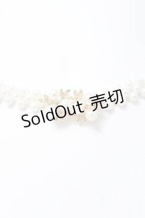 画像: axes femme / パールベルト  白 Y-26-03-06-026-AX-ZA-SZ-ZY