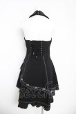 画像2: Ozz oneste / 薔薇刺繍ホルターワンピース  黒 Y-26-03-06-217-OO-OP-SZ-ZY (2)