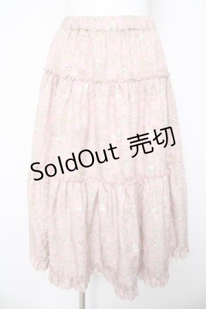 画像: m petit by misako / NINA'S RVパニエスカート S 中桃 Y-26-03-06-246-LO-SK-SZ-ZY