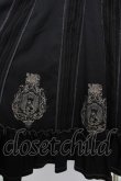 画像3: Ozz oneste / 天使フレームシャーリングロングスカート  黒 Y-26-03-06-254-OO-SK-SZ-ZY (3)