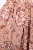 画像3: BABY, THE STARS SHINE BRIGHT / Esprit de la Belle Epoque a Paris 柄 スカート  ブラウン Y-26-03-06-265-BA-SK-SZ-ZY (3)