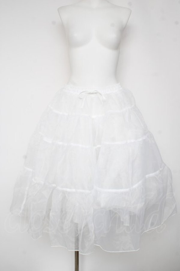 画像1: Chalmiere / ミディオーガンジーパニエ M 白 Y-26-03-06-269-LO-SK-SZ-ZY (1)