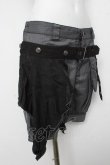 画像3: ALGONQUINS / フラップ付きショートパンツ F グレー/ブラック Y-26-03-06-270-AL-PA-SZ-ZY (3)
