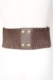 画像2: axes femme / レースコルセットベルト  ブラウン Y-26-03-06-033-AX-ZA-SZ-ZY (2)