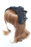 画像1: ATELIER PIERROT / Gothic LatticeS HeadDress(Clip Version)  ブラック Y-26-03-06-039-EL-AC-SZ-ZY (1)