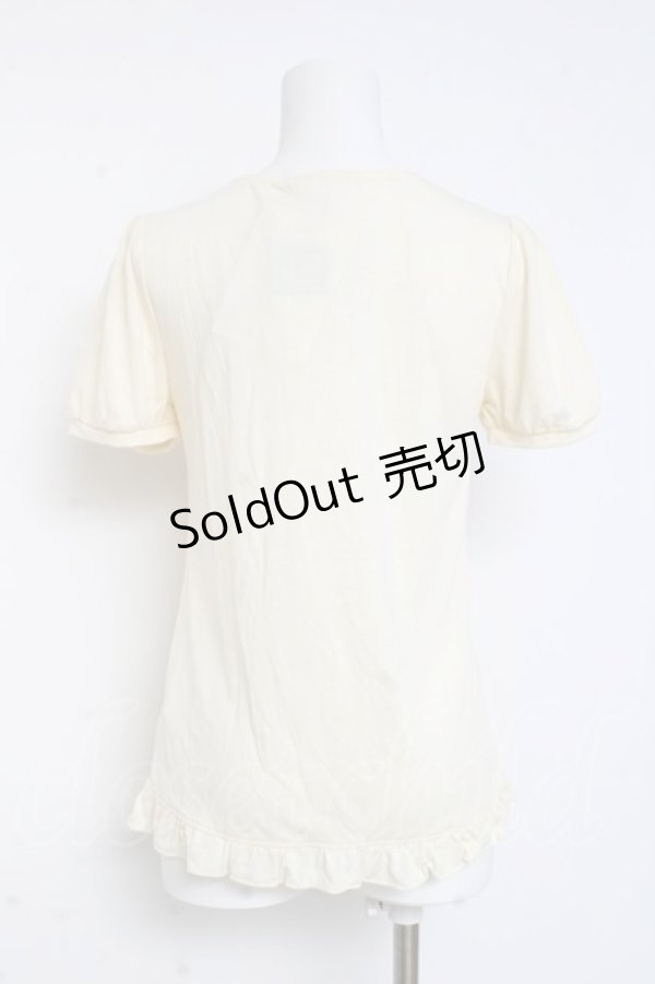 画像2: axes femme / ラメ入りBIGリボンプルオーバー M 生成り Y-26-03-09-057-AX-TO-SZ-ZY (2)