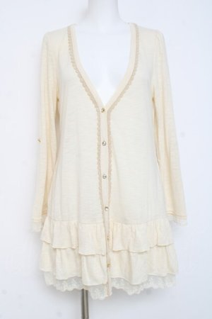 画像: axes femme / ＵＶカット加工ロングカーデ M 生成り Y-26-03-09-066-AX-TO-SZ-ZY