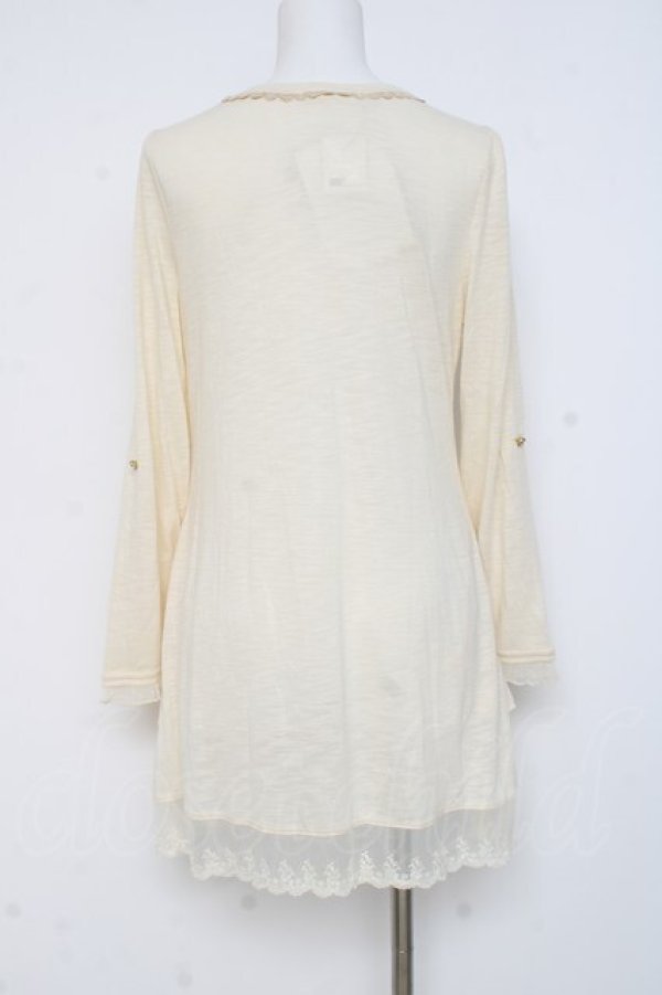 画像2: axes femme / ＵＶカット加工ロングカーデ M 生成り Y-26-03-09-066-AX-TO-SZ-ZY (2)