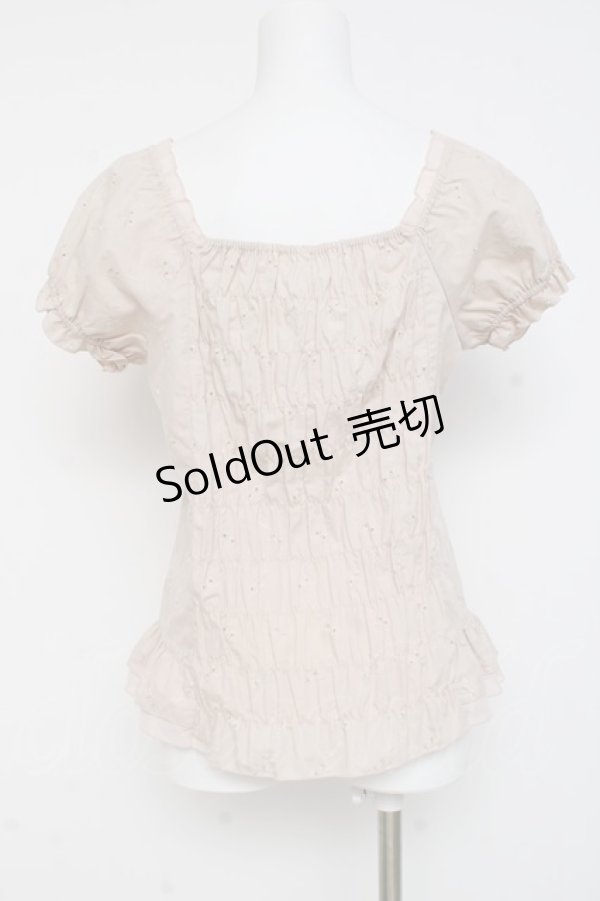 画像2: axes femme / コルセット風ビスチェ M 淡ピンク Y-26-03-09-087-AX-TO-SZ-ZY (2)