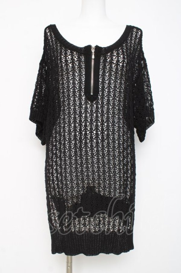 画像1: axes femme / 前後２ＷＡＹジップニット F 黒 Y-26-03-09-094-AX-TO-SZ-ZY (1)