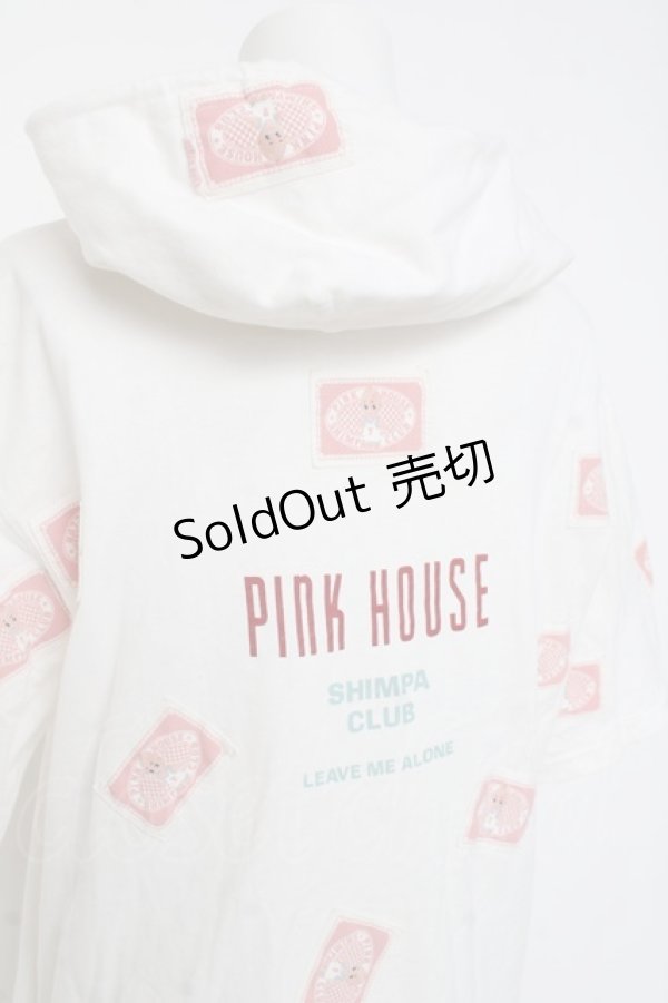 画像3: PINK HOUSE / キューピーワッペンフーディ  白 Y-26-03-09-095-LO-TO-SZ-ZY (3)