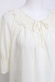 画像3: F&A / レース使いギャザープルオーバーブラウス F オフホワイト Y-26-03-09-108-LO-BL-SZ-ZY (3)