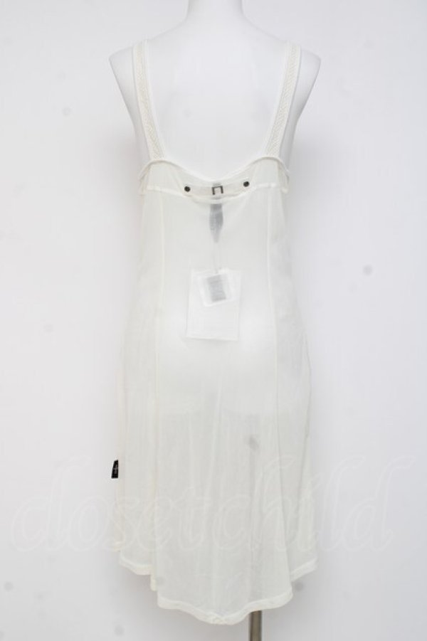 画像3: Ozz Croce / シースルーZIPジレ  オフ白 Y-26-03-09-115-OO-TO-SZ-ZY (3)