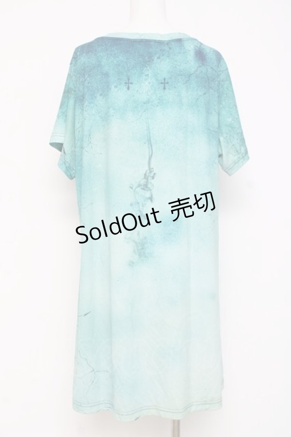 画像2: Ozz Croce / IKASAN チュニック シャツ  グリーン Y-26-03-09-120-OO-TO-SZ-ZY (2)