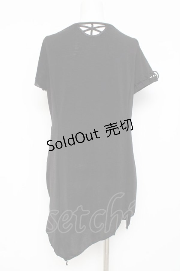 画像3: Ozz Croce / フックデザインpt入りチュニック  黒 Y-26-03-09-122-OO-OP-SZ-ZY (3)