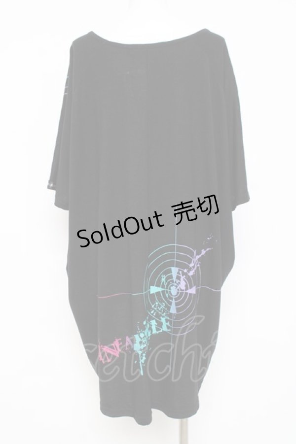 画像2: SEX POT ReVeNGe / ャラプリントBIGカットソー F 黒 Y-26-03-09-128-SP-TO-SZ-ZY (2)