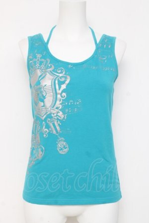 画像: PUTUMAYO / ワンダーランドptタンクトップ  ブルー Y-26-03-09-129-PT-TO-SZ-ZY