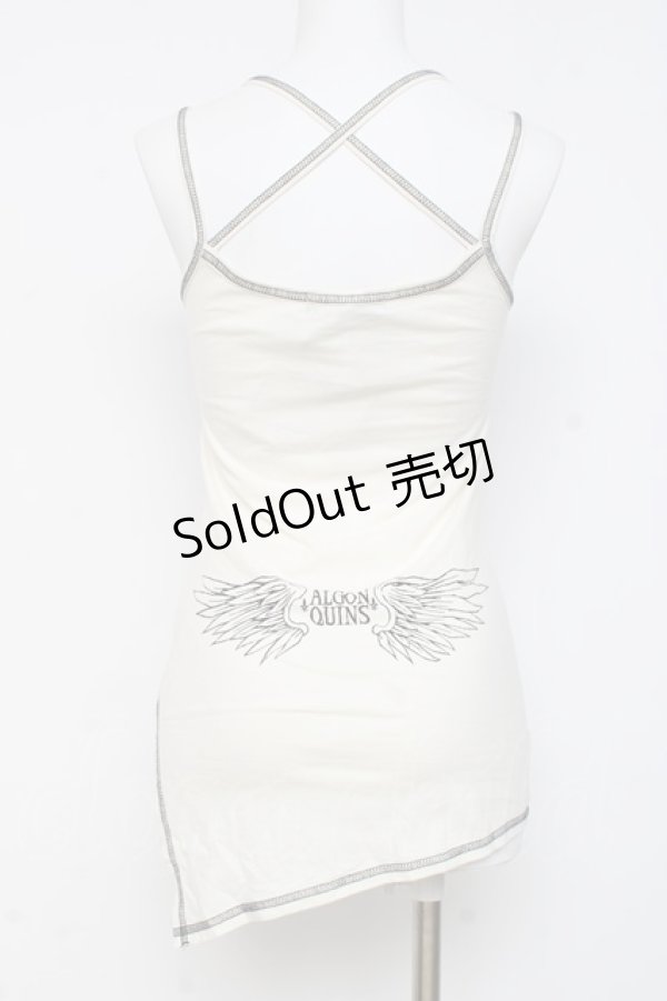 画像3: ALGONQUINS / ラメptキャミ F オフ白 Y-26-03-09-130-AL-TO-SZ-ZY (3)