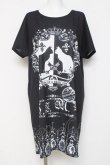 画像1: PUTUMAYO / 猫紋章ptロングTシャツ  黒 Y-26-03-09-133-PT-TS-SZ-ZY (1)