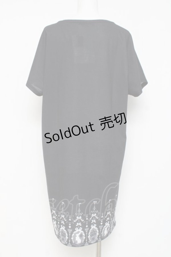 画像2: PUTUMAYO / 猫紋章ptロングTシャツ  黒 Y-26-03-09-133-PT-TS-SZ-ZY (2)