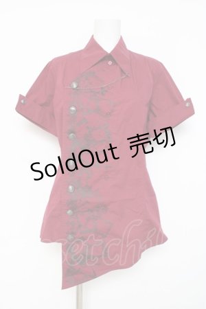 画像: PUTUMAYO / rotten framesブラウス  ボルドー Y-26-03-09-140-PT-BL-SZ-ZY