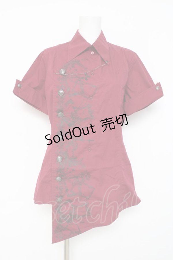 画像1: PUTUMAYO / rotten framesブラウス  ボルドー Y-26-03-09-140-PT-BL-SZ-ZY (1)