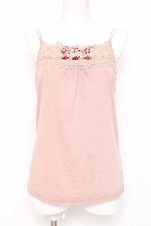 画像: axes femme / ガーデンキャミソール M ピンク Y-26-03-09-002-AX-TO-SZ-ZY