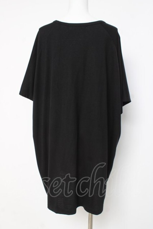 画像2: SEX POT ReVeNGe / The Phantom Of The One BIGスクエアカットソー F 黒 Y-26-03-09-145-SP-TO-SZ-ZY (2)