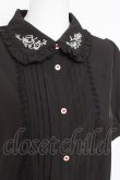 画像3: axes femme POETIQUE / 終わらないお茶会刺繍ブラウス  黒 Y-26-03-09-016-AX-BL-SZ-ZY (3)