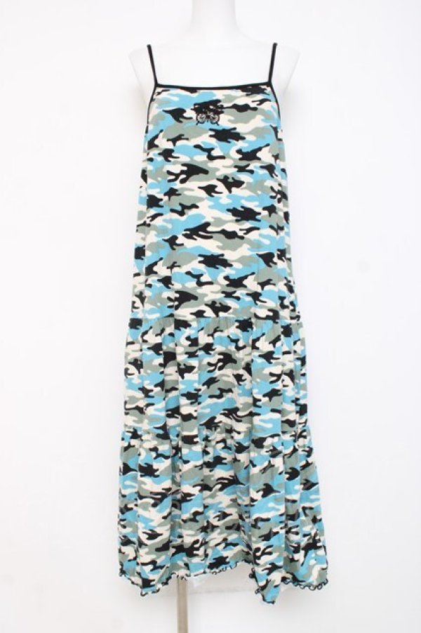 画像1: Candy Stripper / BE MY SELF CAMISOLE ワンピース 2 オフ Y-26-03-09-161-PU-OP-SZ-ZY (1)