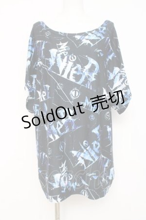 画像: NieR Clothing / 夏用レディースコーデセット F 黒×青 Y-26-03-09-168-PU-OP-SZ-ZY