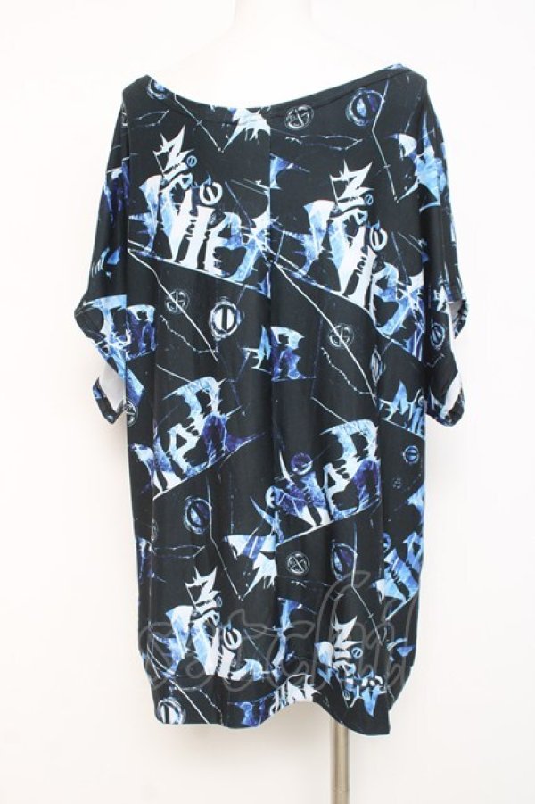 画像2: NieR Clothing / 夏用レディースコーデセット F 黒×青 Y-26-03-09-168-PU-OP-SZ-ZY (2)