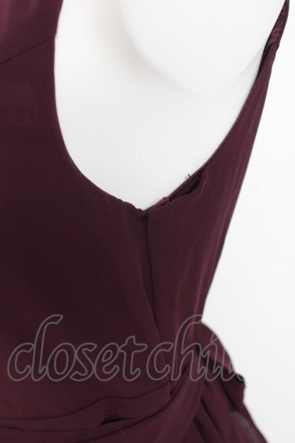 画像3: axes femme / グラデーションティアードワンピース  ワイン Y-26-03-09-184-AX-OP-SZ-ZY (3)