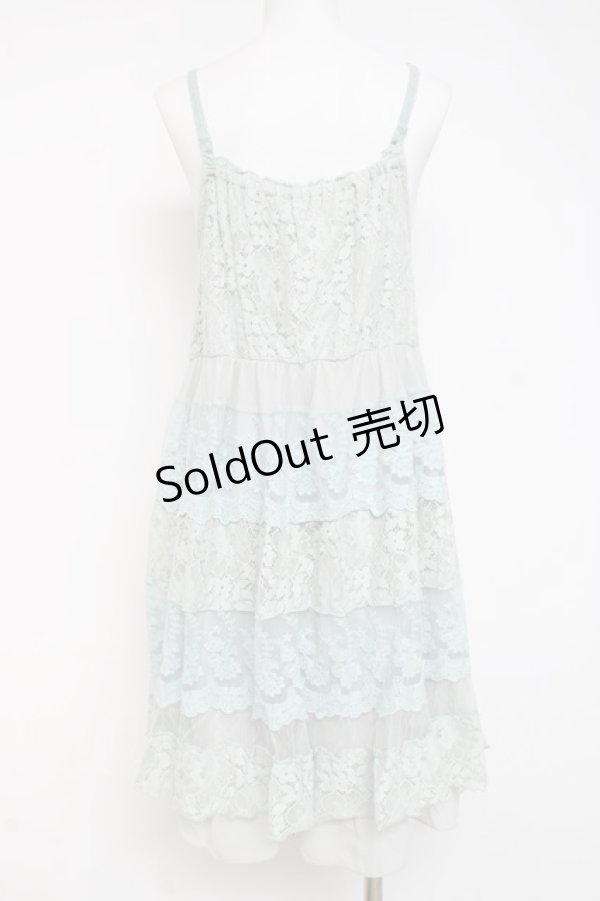 画像3: axes femme / レースティアードキャミチュニ M ミント Y-26-03-09-185-AX-OP-SZ-ZY (3)