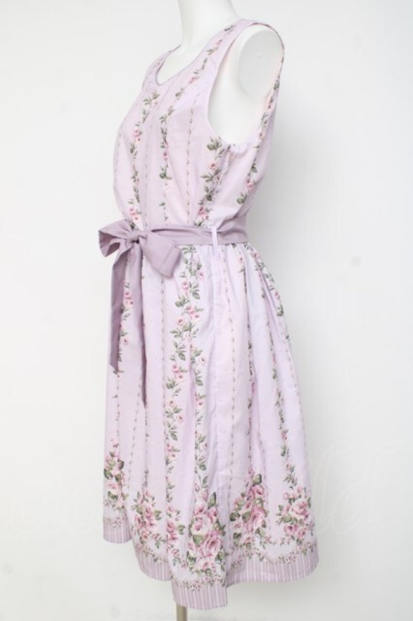 画像2: axes femme / 花柄パネルワンピース M ピンク Y-26-03-09-188-AX-OP-SZ-ZY (2)