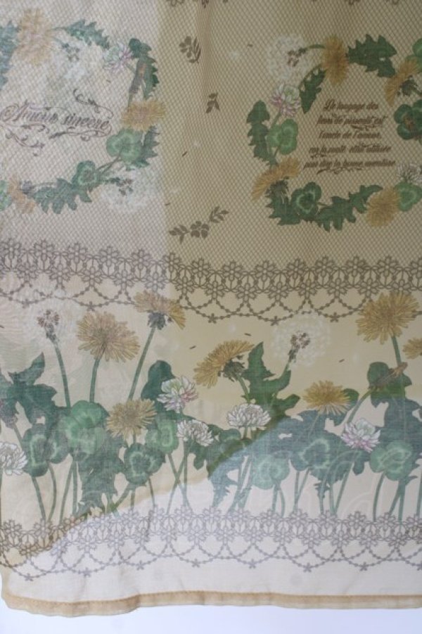 画像4: axes femme / たんぽぽ柄ロングキャミワンピース F イエロー Y-26-03-09-190-AX-TO-SZ-ZY (4)