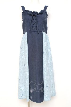 画像: axes femme / 【美女と野獣】ジャンスカ M サックス Y-26-03-09-191-AX-OP-SZ-ZY